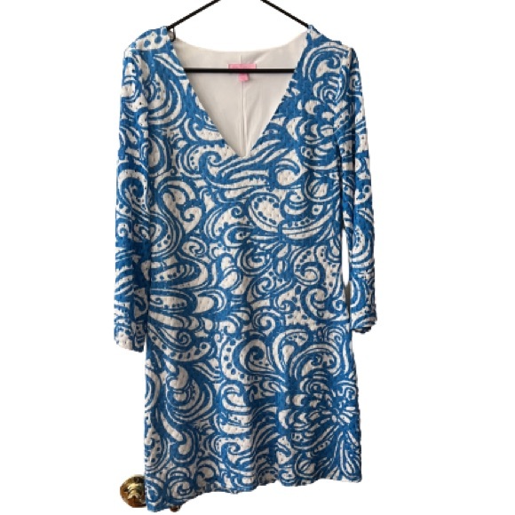 Lilly Pulitzer Jade Dress - Resort White Current Affairs - Picture 8 of 11